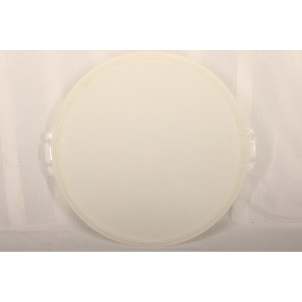 Tupperware Serving Tray 405-9 Divided Appetizer Platter White Vintage 12"